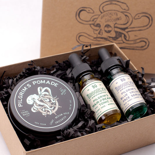 🐙Pomade|Tonic|Face Serum Starter Kit