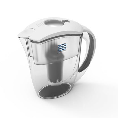 Drinkpod Alkaline Water Filter Pitcher|8-Stage Cartridge 2.5L
