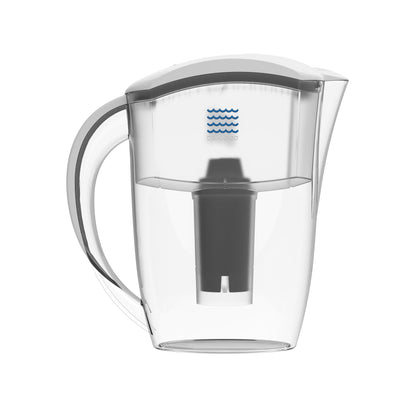 Drinkpod Alkaline Water Filter Pitcher|8-Stage Cartridge 2.5L