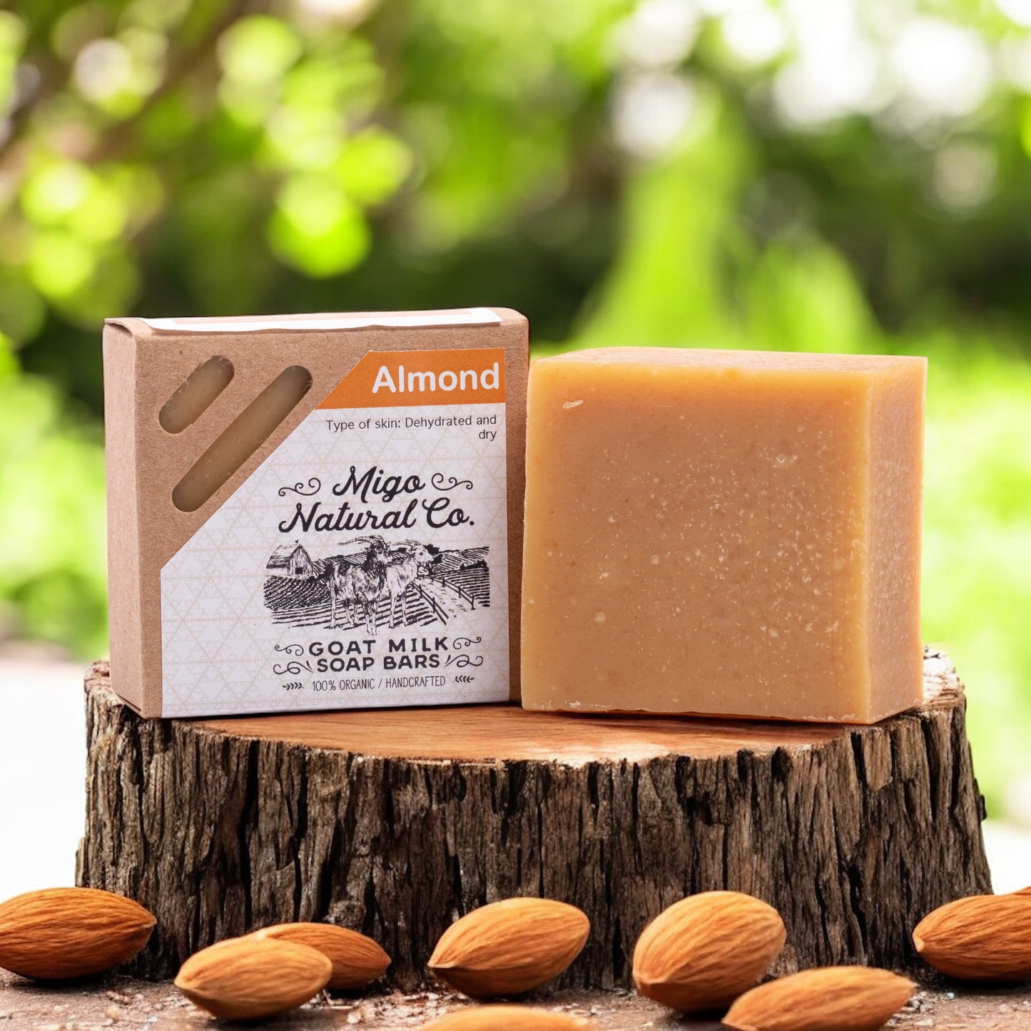 🫧Migo Natural Almond Soap Bar