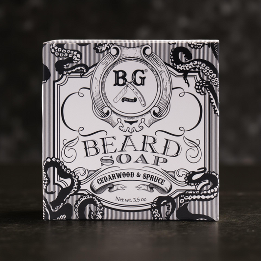 🫧🎋Beard Soap Cedarwood & Spruce