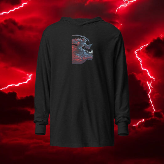 Original Edition Legendary Reaper Full Artwork Hooded Long Sleeve Shirt