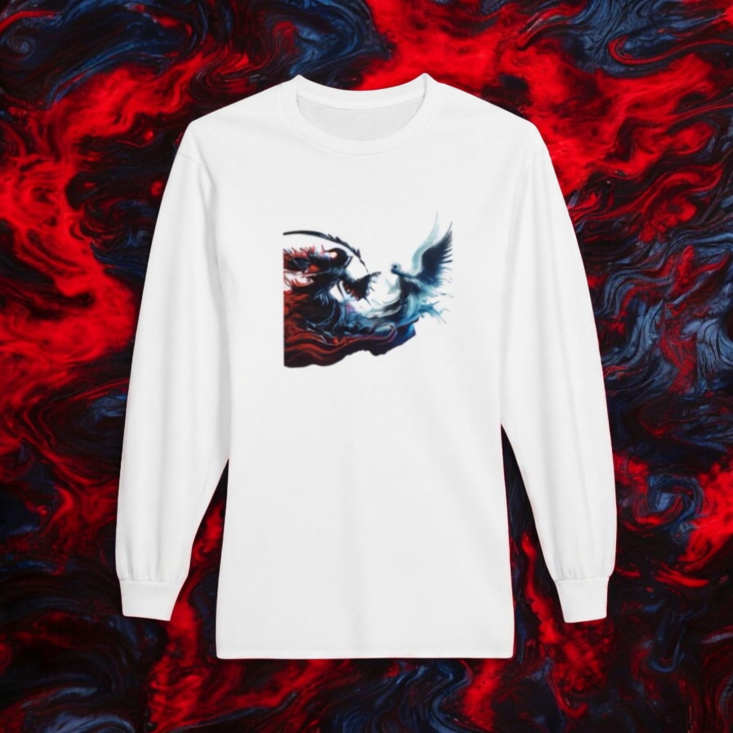 Reaper Vs Angel Legendary Traditional Slim Fit Long Sleeve Shirt