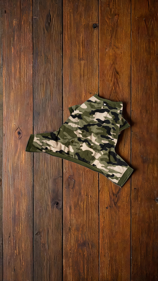 🐶🌿Camo Dog Pajamas|Cozy & Stylish