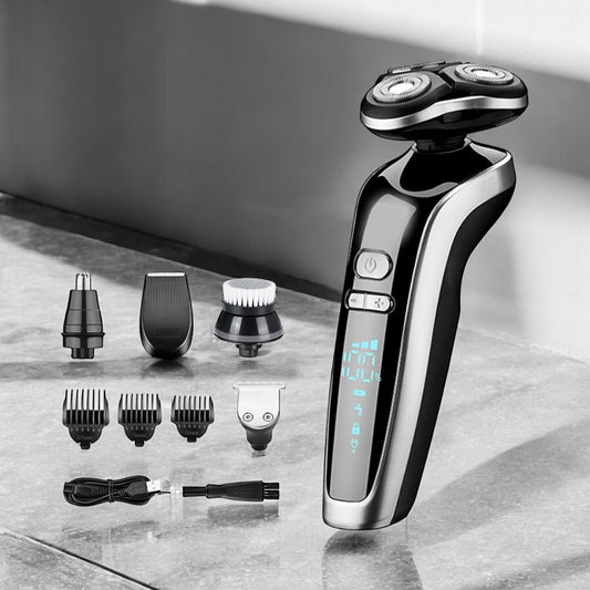 🪒⚡️Waterproof Beard Trimmer|5 In 1 USB Rechargeable