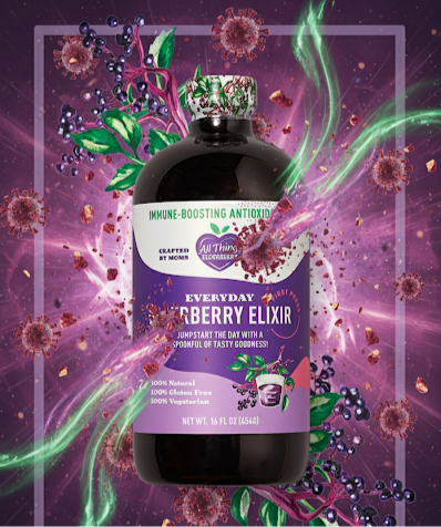 ⚕️🍃Anti-Flu Elderberry Elixir