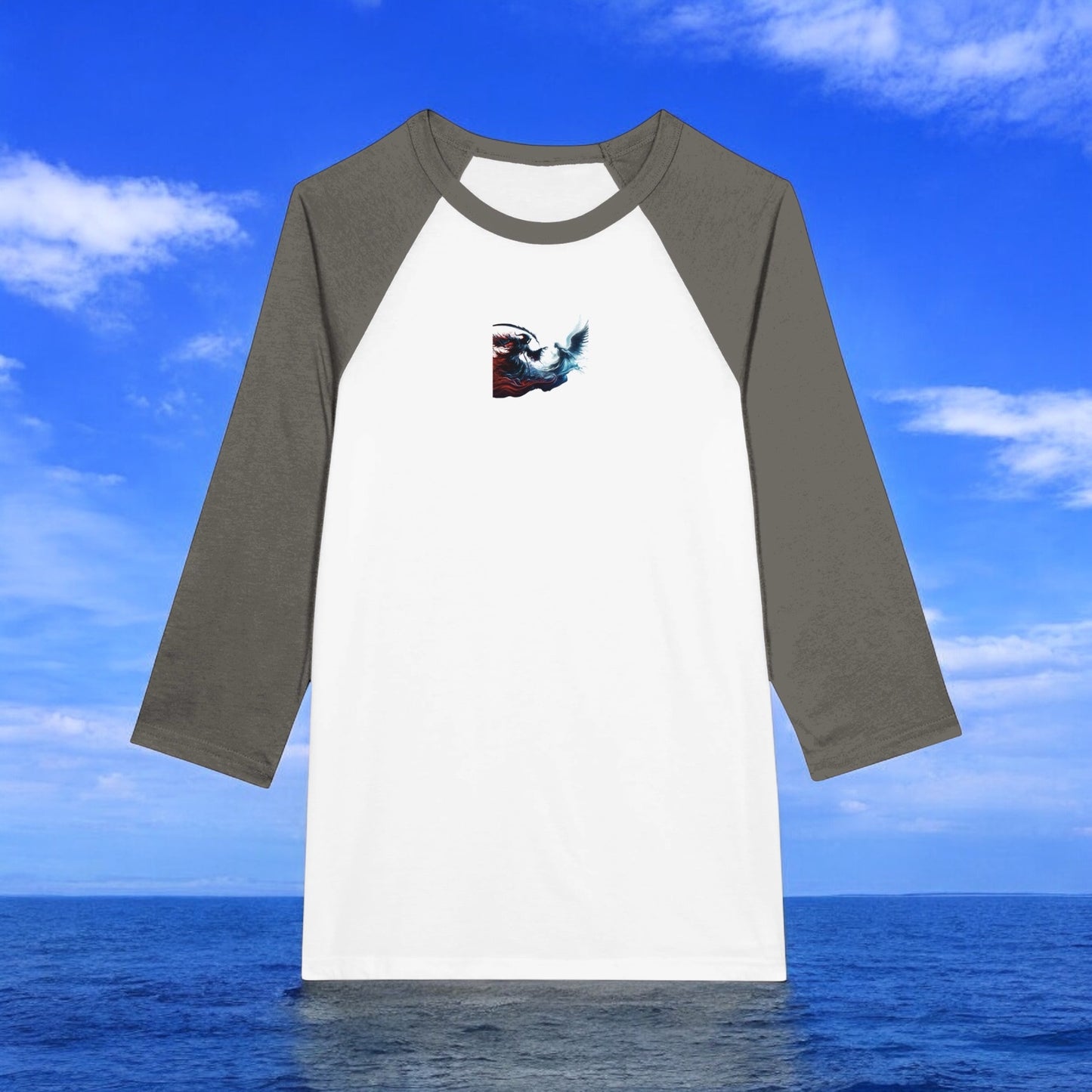 First Edition Legendary Reaper Vs Angel Limited Edition 3/4 Sleeve T-Shirt