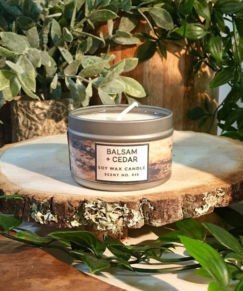 🕯️Balsam + Cedar Soy Wax Candle
