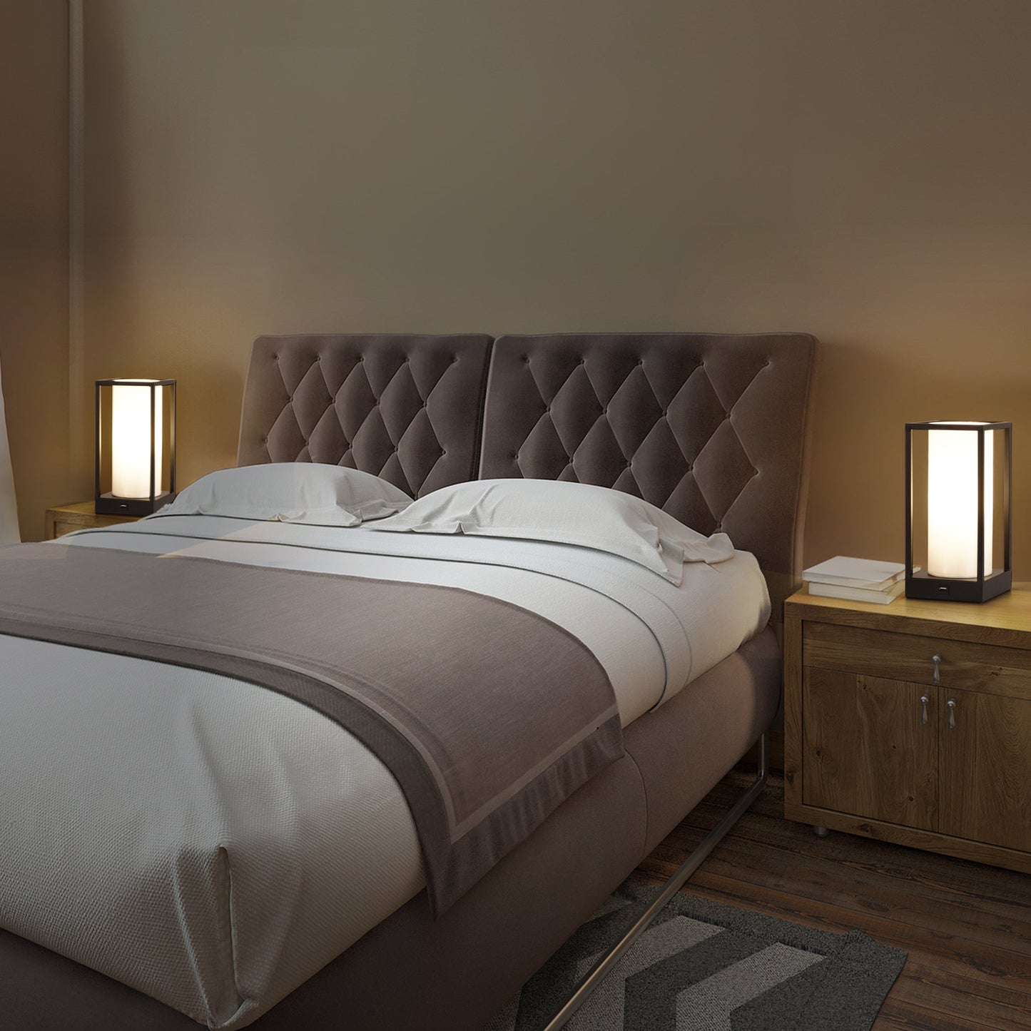 Hokkaido Table Lamp With Phone Charger