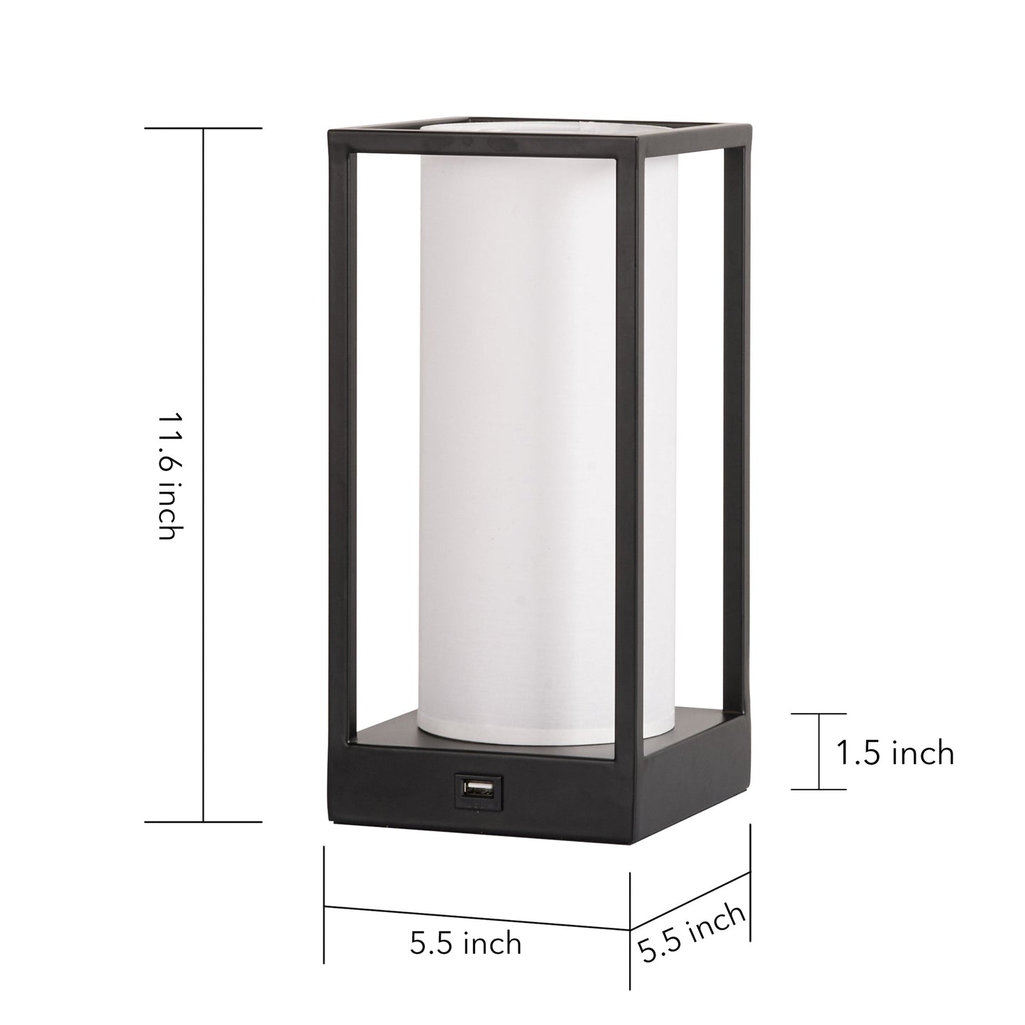 Hokkaido Table Lamp With Phone Charger