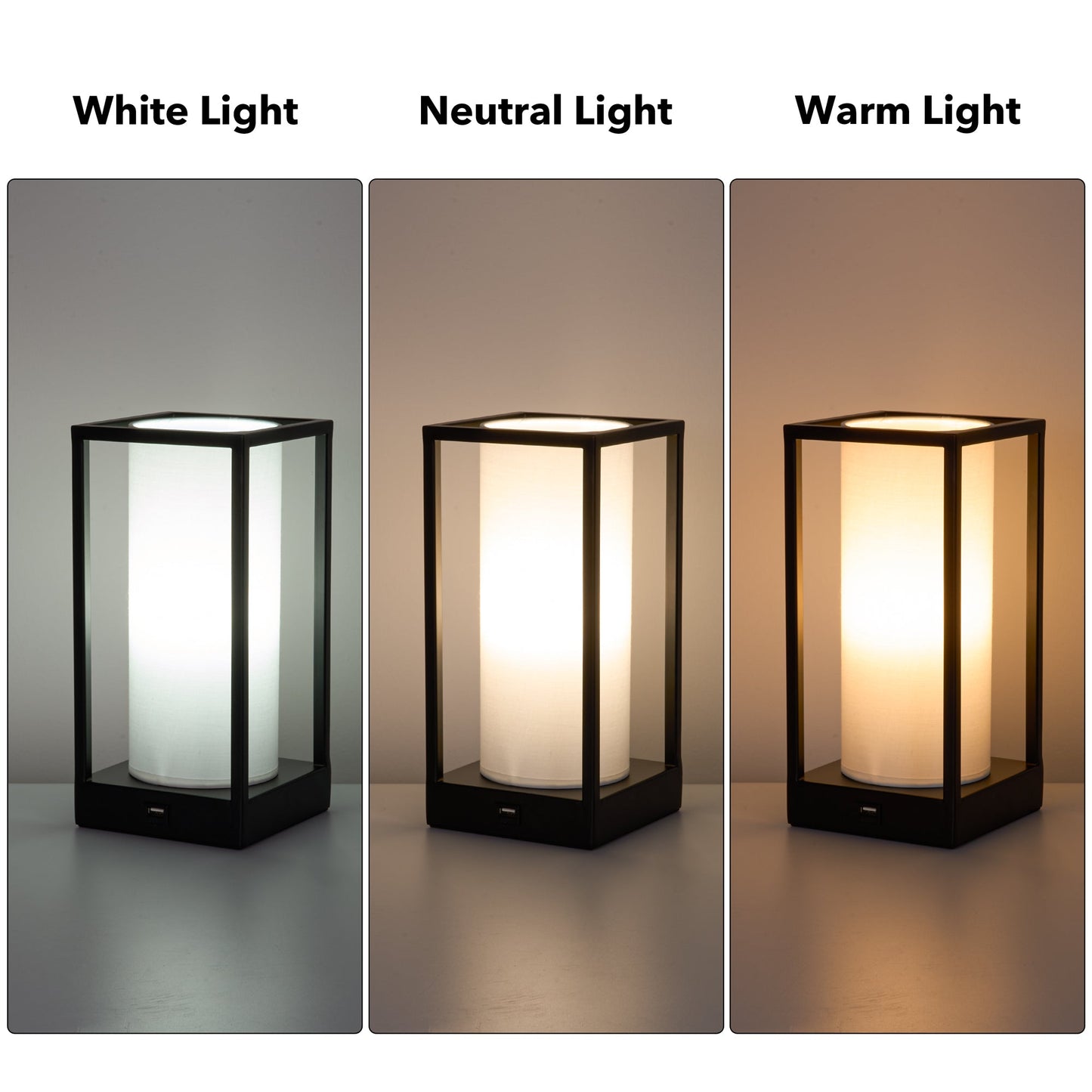 Hokkaido Table Lamp With Phone Charger
