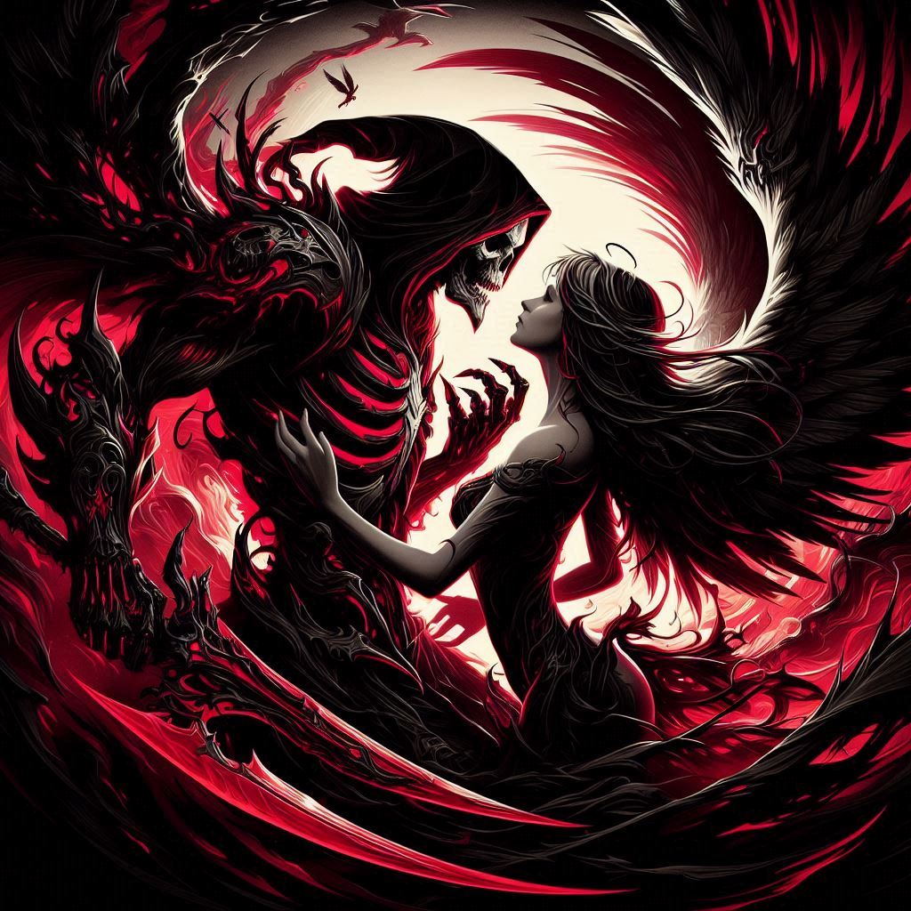 Reaper Vs Angel Edition 2 Legendary Ring T-shirt