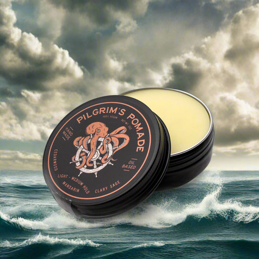 ⛴️Pilgrim's Vegan Pomade Mandarin & Clary Sage Scent