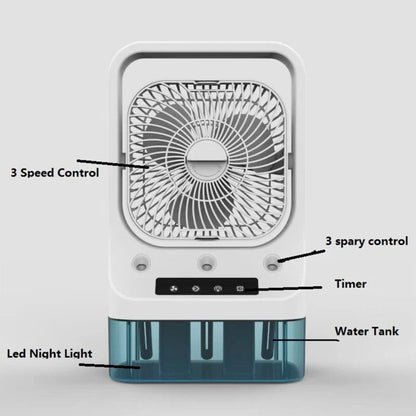 🌫️🐻‍❄️Humidifier Fan & Air Conditioner
