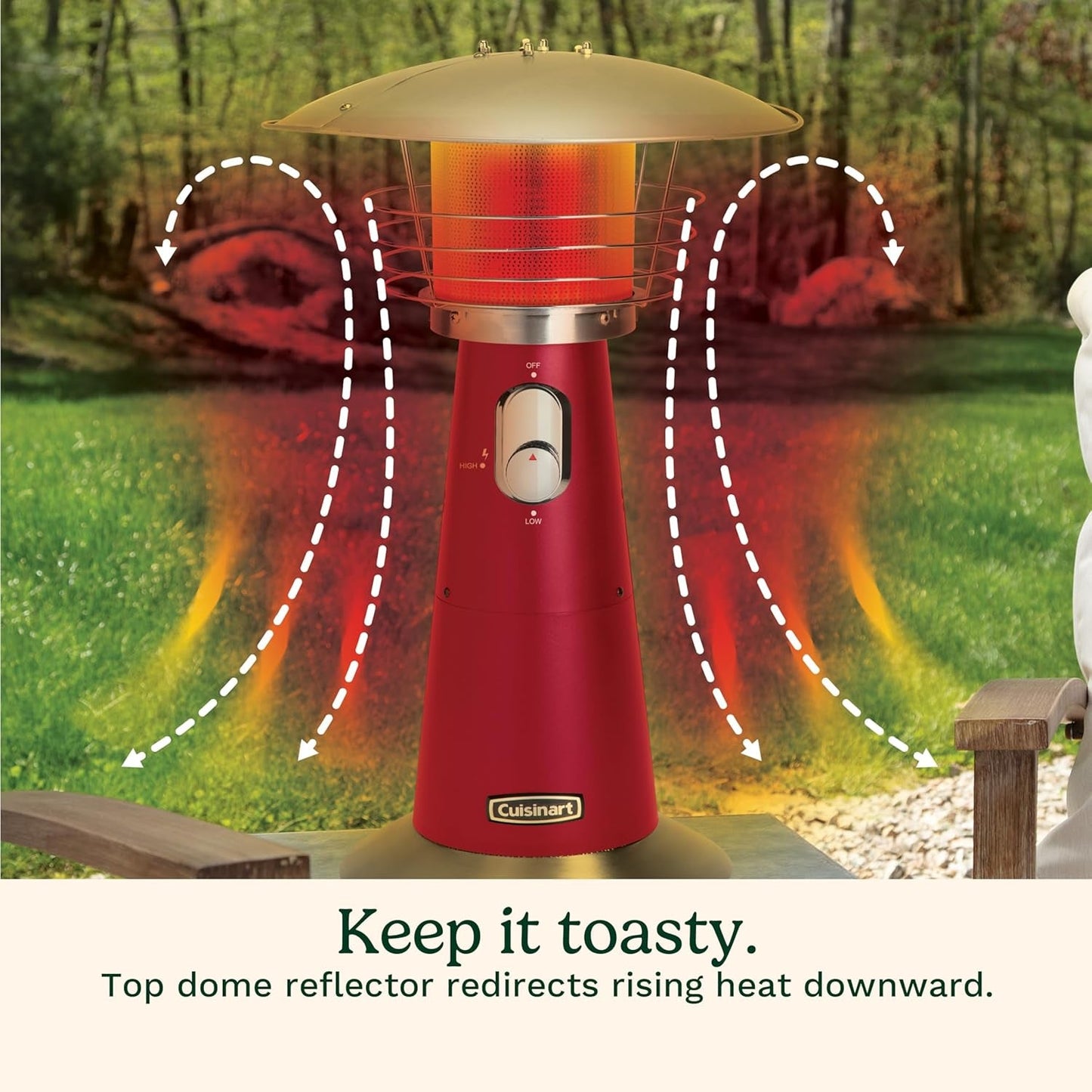 🔥♨️513 Portable Tabletop 11,000 BTU Outdoor Propane Heater