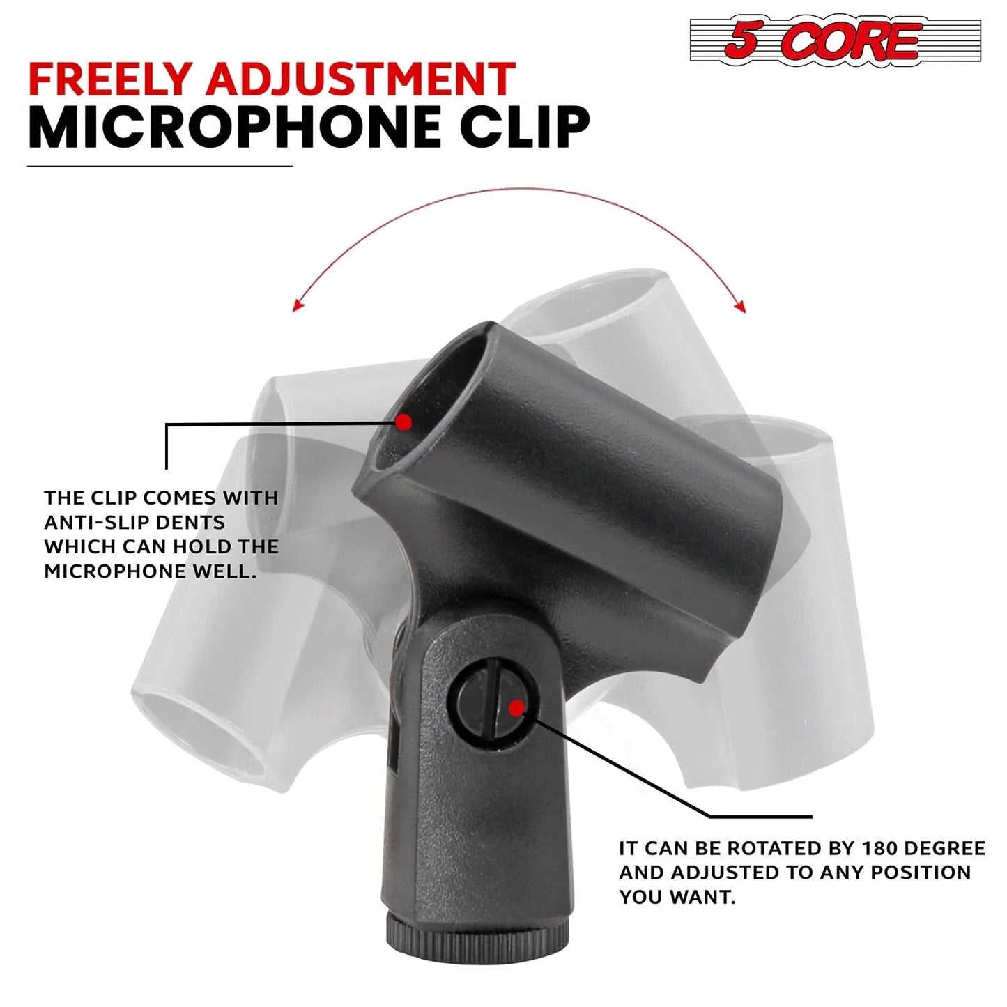 5 Core Instrument Microphone Professional XLR Cardioid Pencil Stick