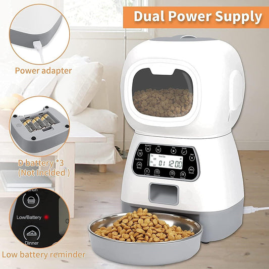 🐾🧆Pet Automatic Feeder|Remote Control Ability