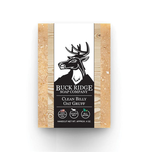 Buck Ridge Clean Billy Oat Gruff Men's Handmade Soap
