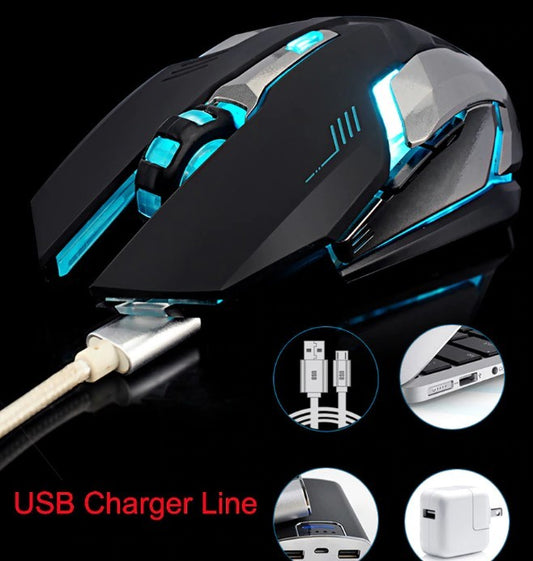 🖱️🐉Stealth 7 Wireless LED Gaming Mouse