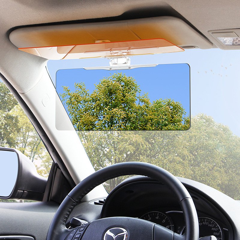 🌞🫥2 in 1 Anti-dazzle Car Visor