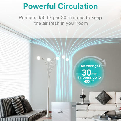 🌬️🝣HP9 Air Purifier True HEPA Filter Air Cleaner