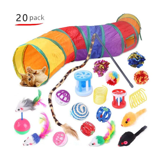 Zeus 20 PCS Assorted Cat toys