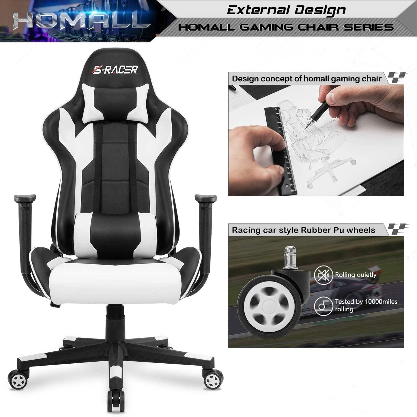 🏁Classic Gaming Chair