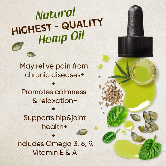 🍃Hemp Oil for Dogs & Cats